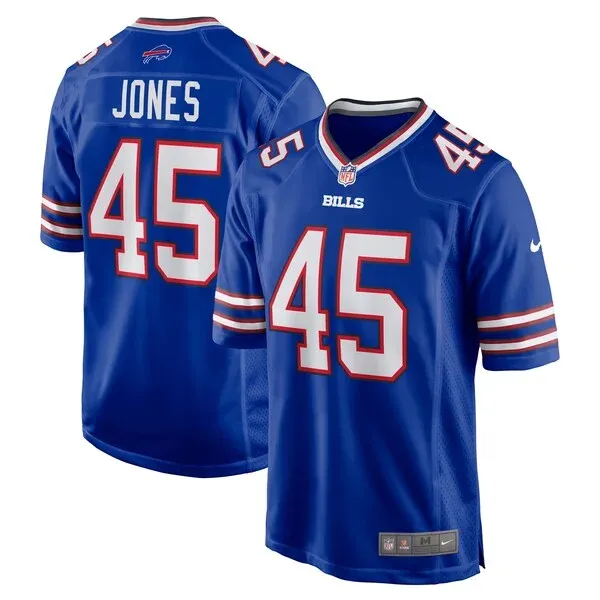 None Deion Jones Game Jersey - Royal | NFL Player Jersey | NFL Footbal