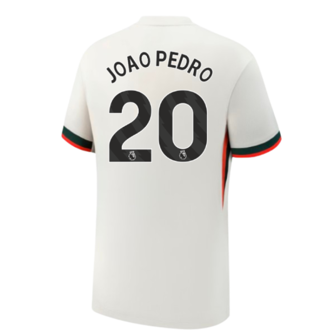Joao Pedro 20 Retro 2025-2026 Chelsea Away Vintage Shirt