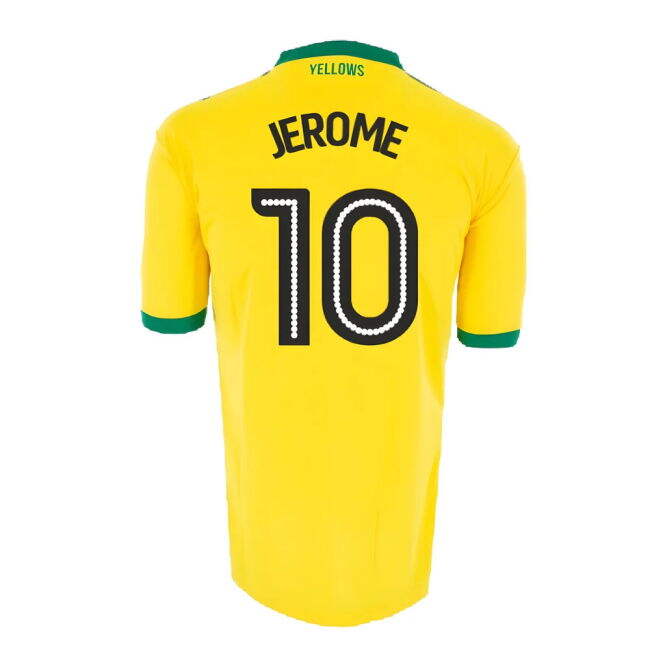 Norwich City 2016-17 Home Shirt ((Good) XXL) (Jerome 10)