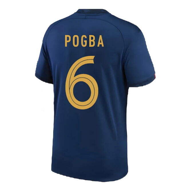 POGBA 6 Exclusive Rare Quality France Home Collector Jersey