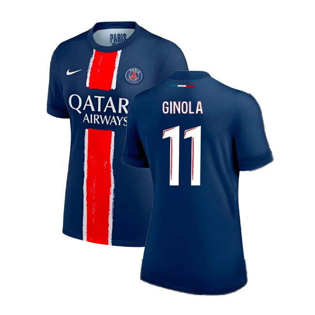 2024-2025 PSG Home Shirt (Womens) (Ginola 11)