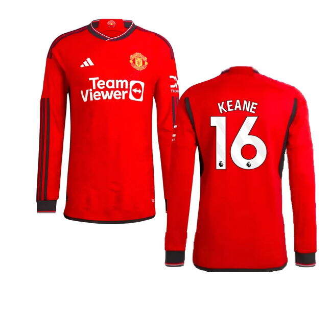 Replica Quality Man Utd Home Fan Jersey (Adults) (Keane 16)