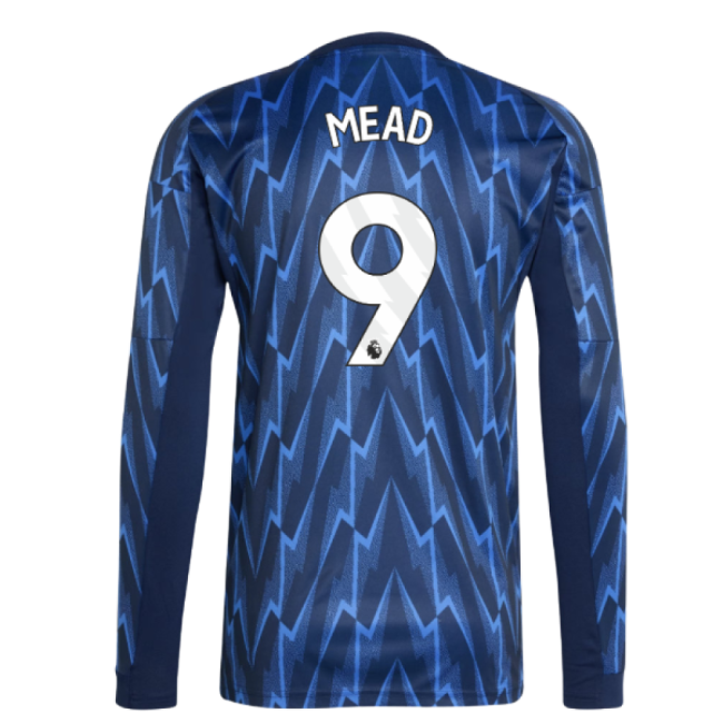 2025-20 Arsenal Away Football Kit Mead Printing L M S