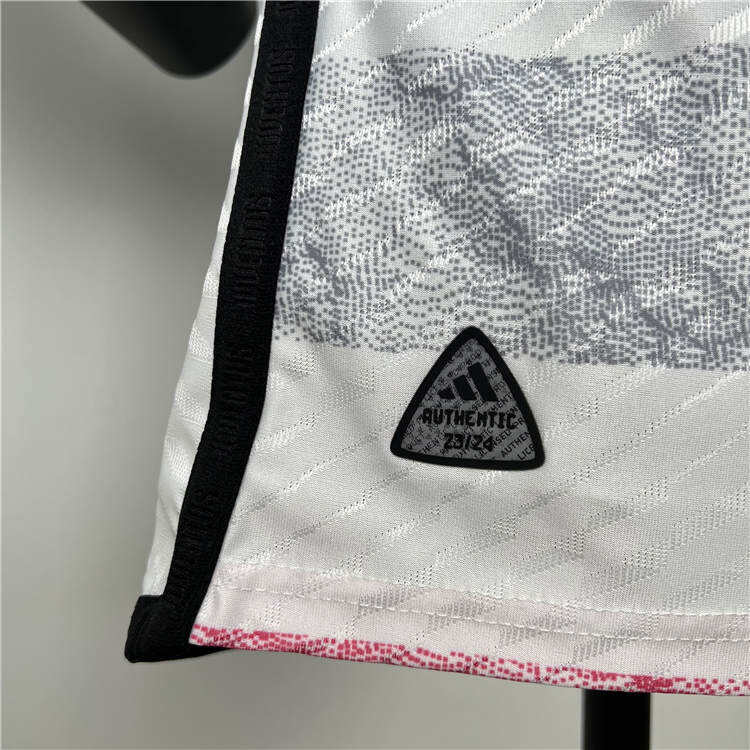 2324 Juventus Football Shirt Away White Soccer Jersey Authentic