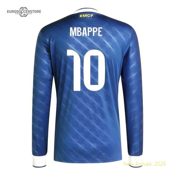 2025-2026 Real Madrid Third Authentic Jersey Mbappe Advanced Textile