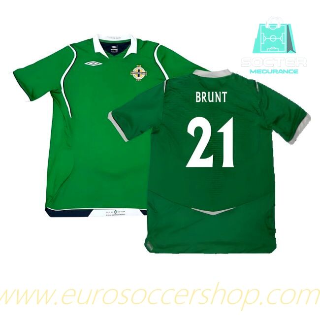Match Quality Northern Ireland Home Football Shirt (Brunt 21)