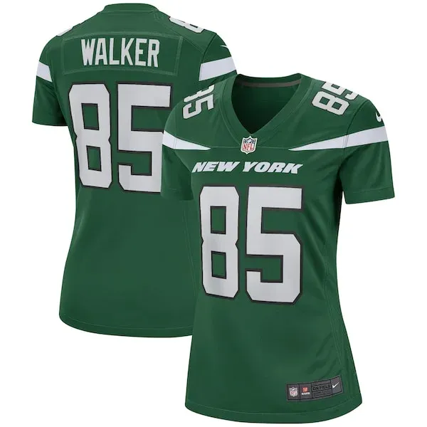 None Wesley Walker Game Jersey - Green | NFL Player Jersey | NFL Footb