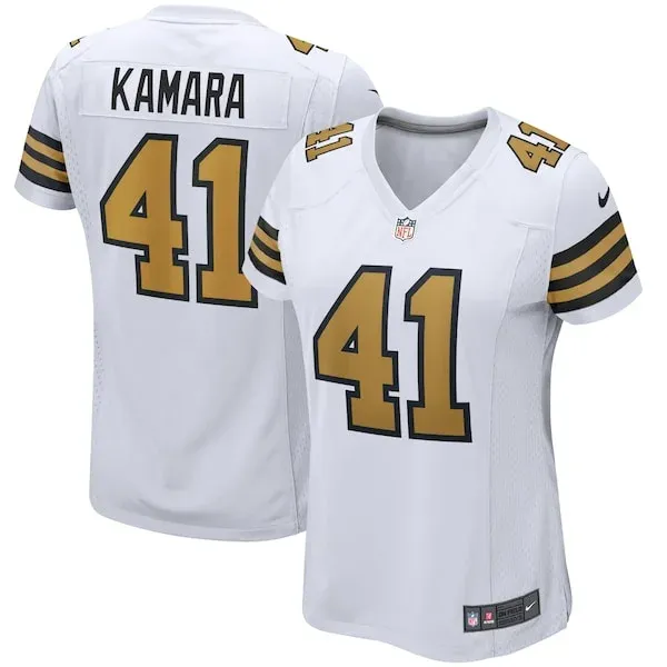 New Orleans Saints Game NFL Jersey - White | High-Quality Football ...