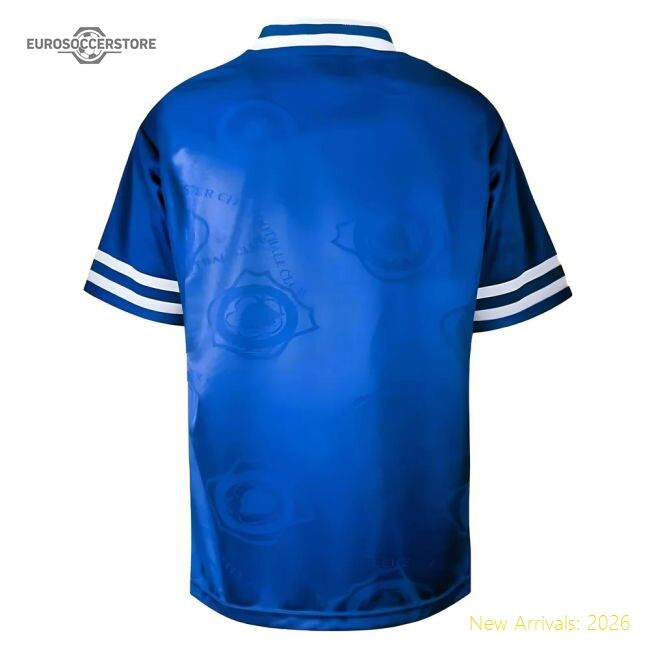 High-quality Leicester City 1997 Home Retro Shirt (heskey 11)