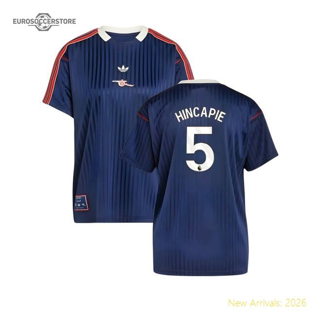 Authentic Arsenal Terrace Icons Shirt (navy) (hincapie 5) - Premium
