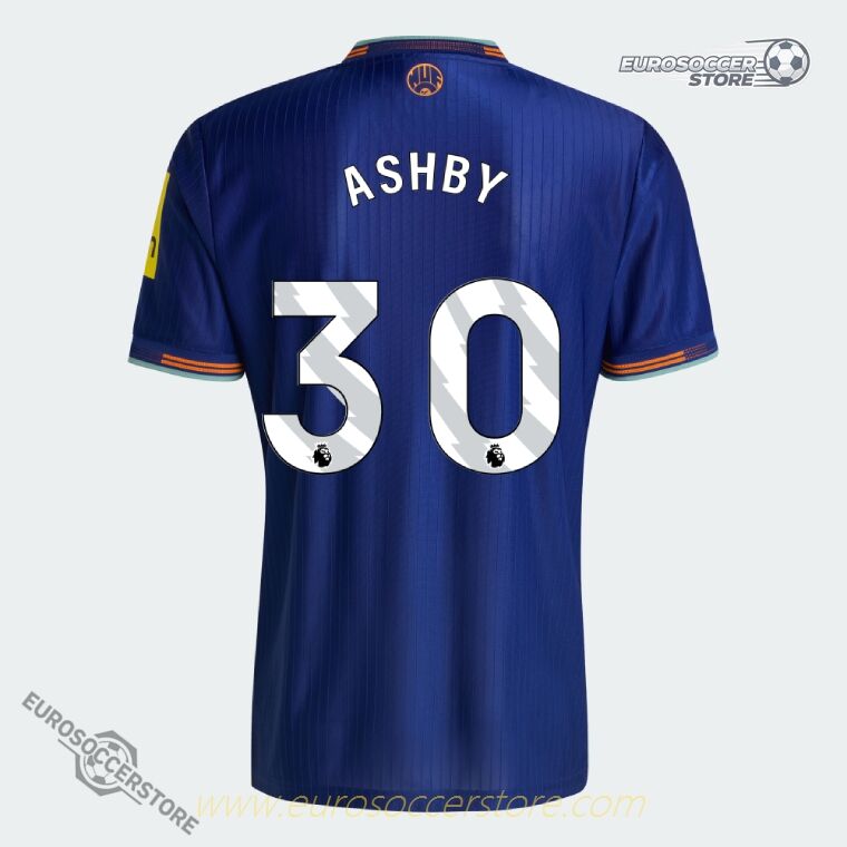 Newcastle United 25-26 Third ASHBY 30 Jersey (Player Version)