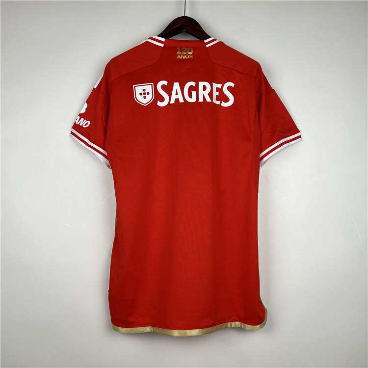 Benfica 2324 Home Red Soccer Jersey Football Shirt - Official Replica