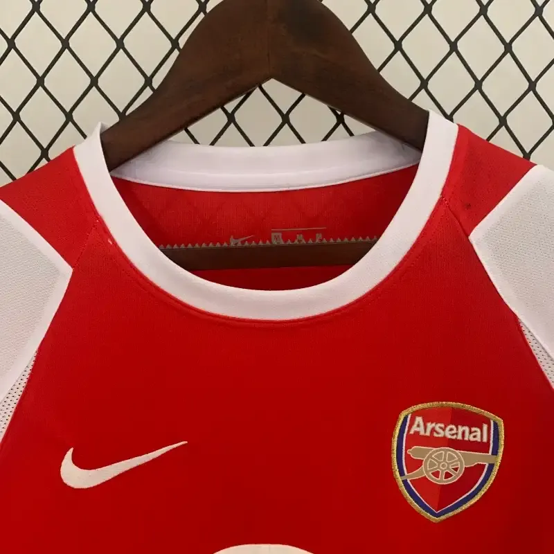 2002-2004 Arsenal Long Sleeve Jersey retro kit