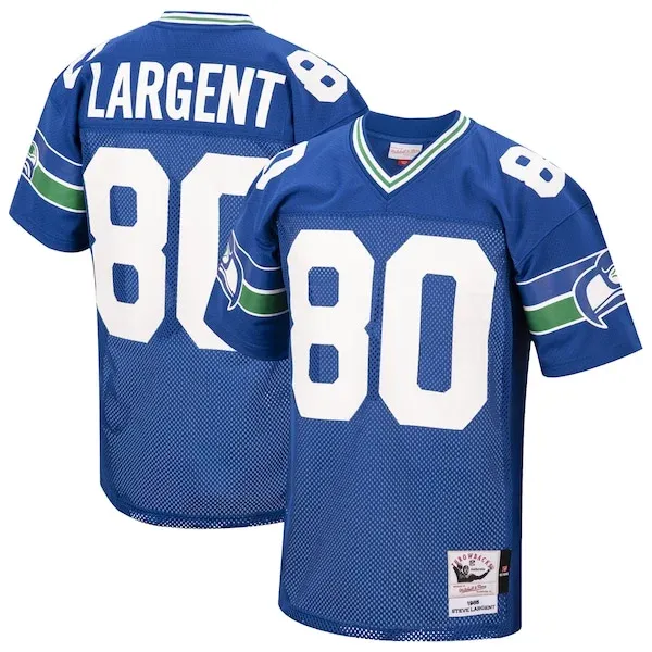 Seattle Seahawks Steve Largent  Jersey - Royal | NFL Player Jersey
