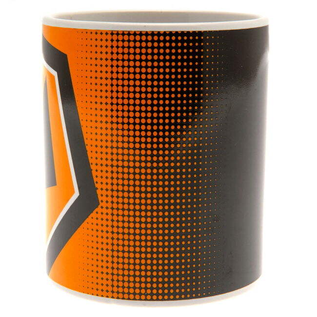 vintage Wolverhampton Wanderers FC Halftone Mug