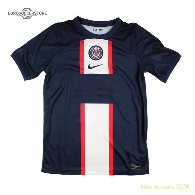 Match-Day Psg 2022-23 Home Shirt (Sponsorless) (Xxl) Mbappe #7 (Bnwt)