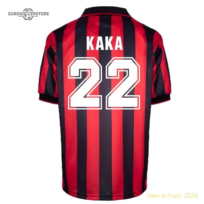 Authentic Home Ac Milan Kaka Jersey 2023-2024 Quick-dry