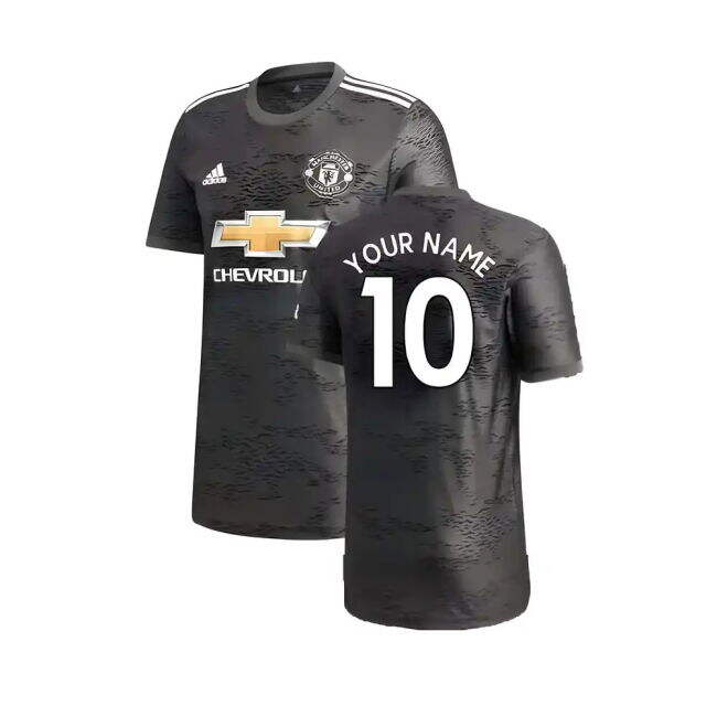 Manchester United 2020-21 Away Shirt ((Excellent) L) (Your Name) (M...