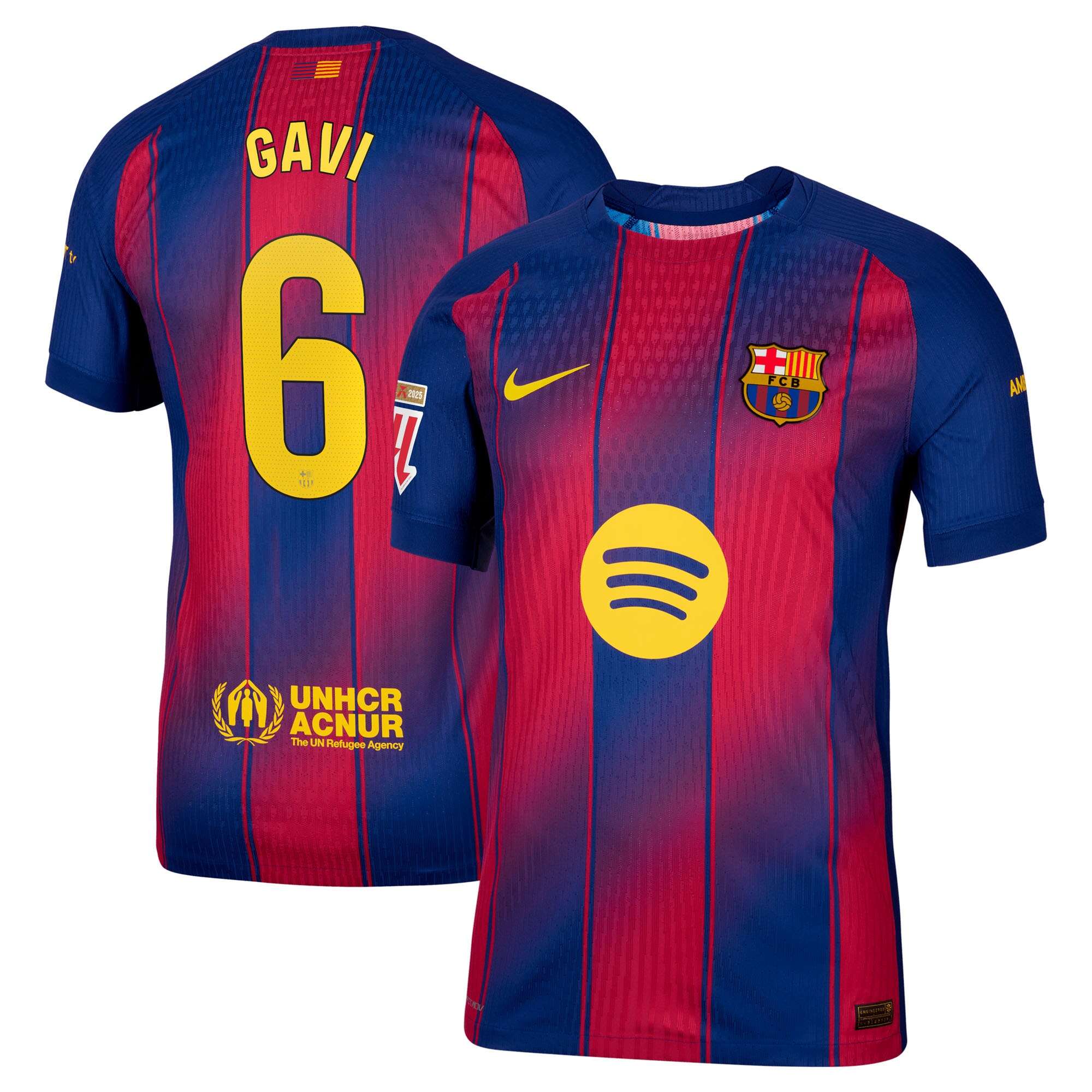 Barca Men's 2025 Durable Authentic Jersey - Soccer Jersey - Limited Stock