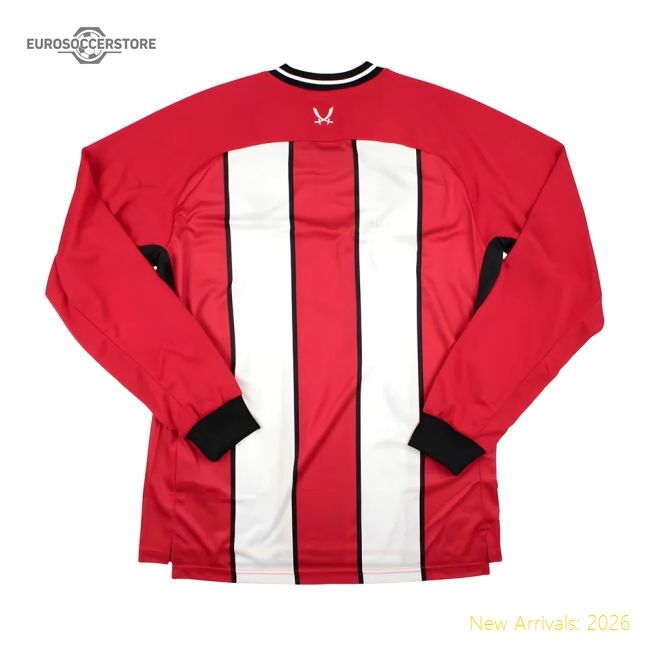 2023-2024 Sheffield United Home Long Sleeve Shirt (hamer 8)