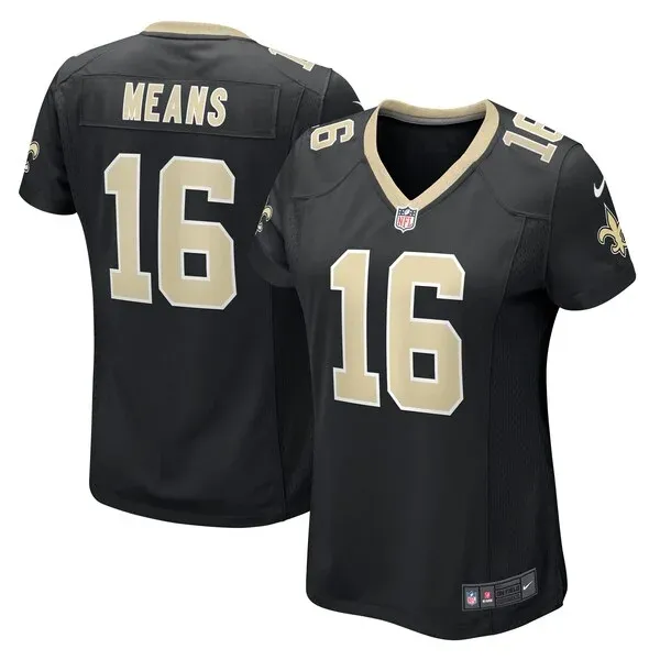 New Orleans Saints Game NFL Jersey - Black | Pro-Level Football App...