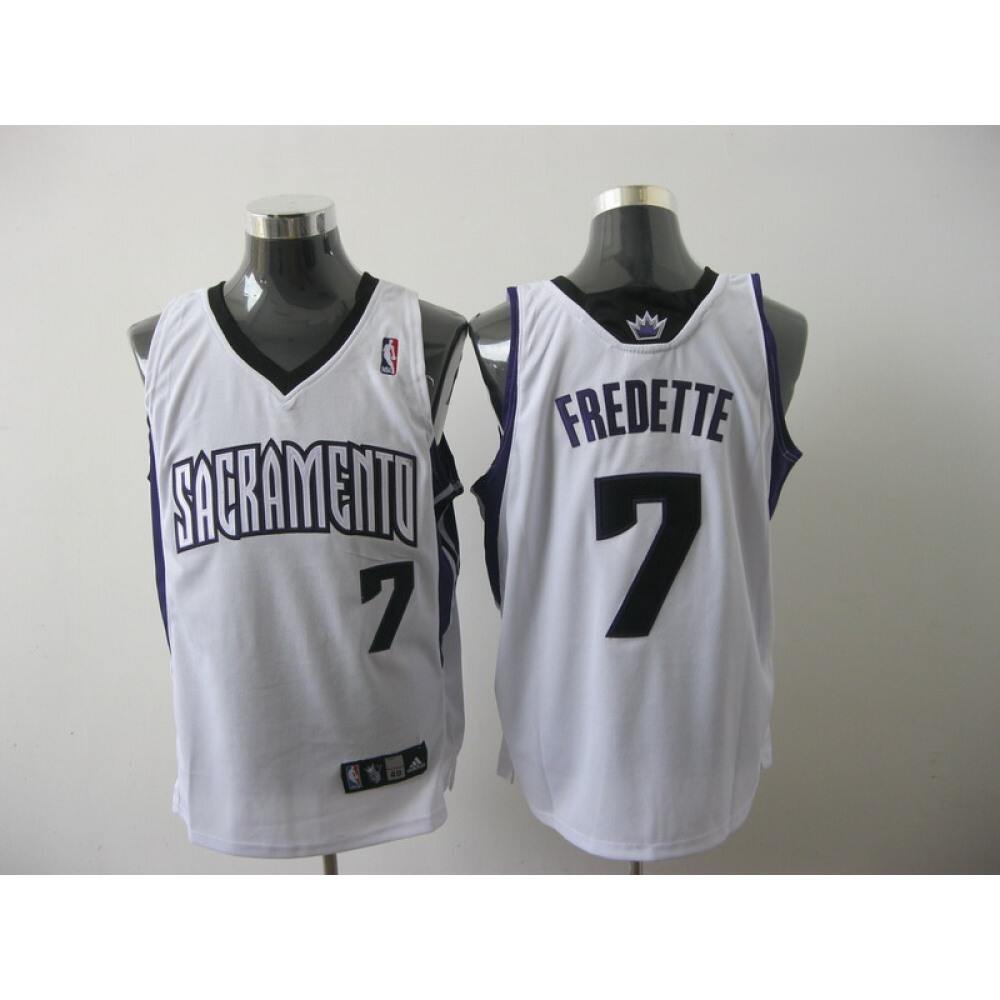 Kings #7 Jimmer Fredette White Stitched Youth NBA Jersey