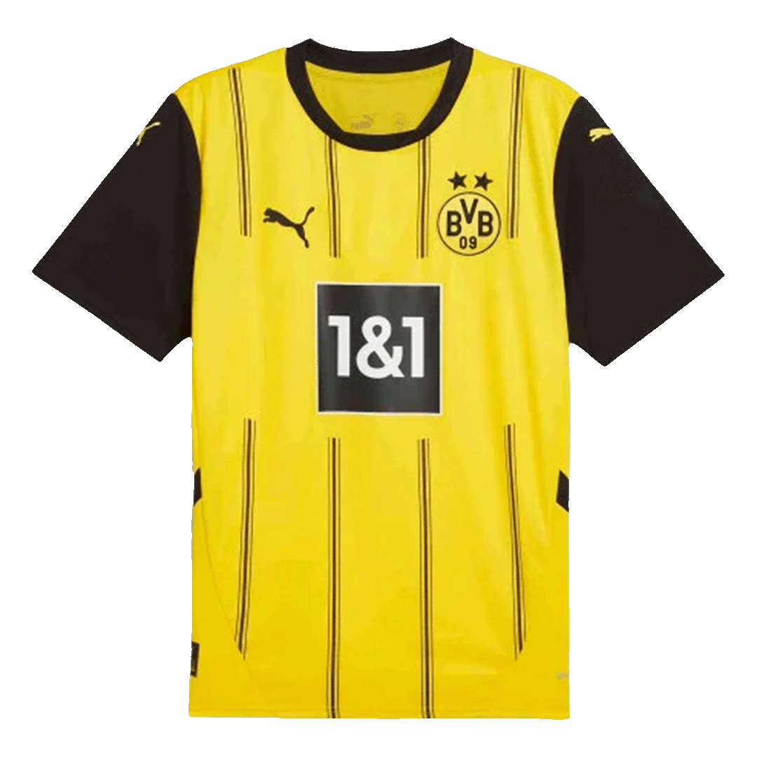 Player Version Borussia Dortmund Home Soccer Jersey 2024/25Authentic K