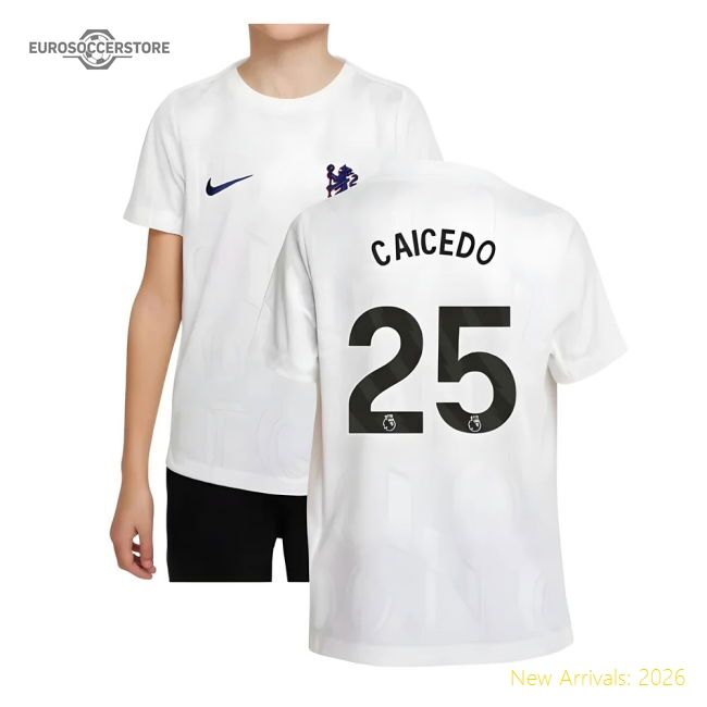 Match-ready Chelsea Shirt Caicedo Jersey 2025-2026 Durable