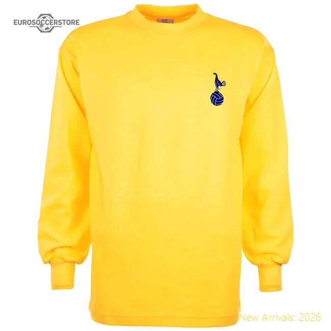 Premium Tottenham Hotspur 1970s Yellow Away Retro Football Shirt