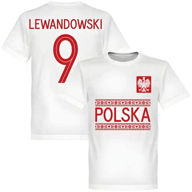 Updated Durable Poland Home Soccer Jersey