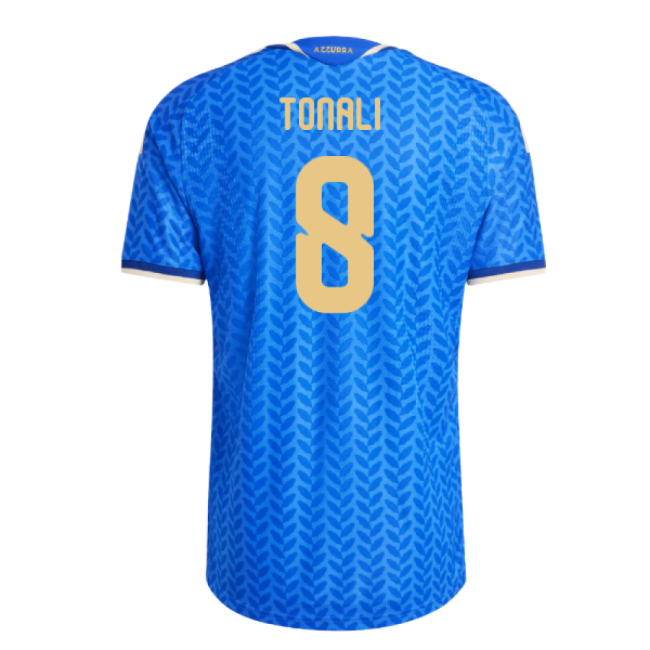 Tonali 8 Italy Senior Team Elite Quality Home Professional Jersey