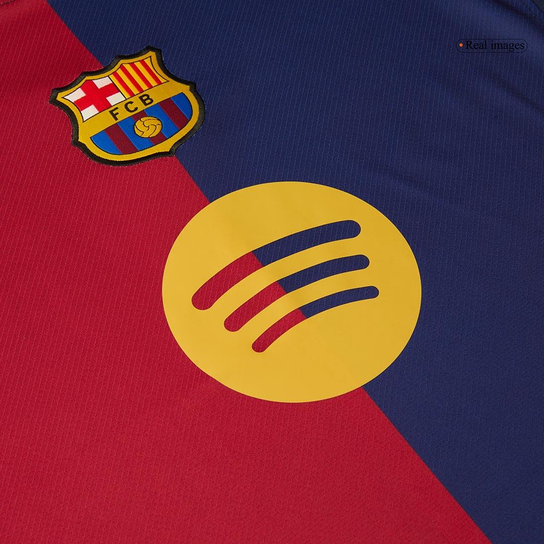 Barcelona Home Soccer Jersey 2024/25 - 125th Anniversary(Spotify Logo