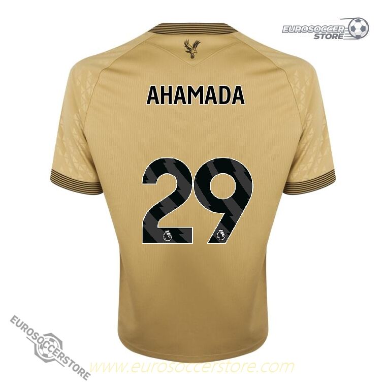 Crystal Palace 25-26 Season Away AHAMADA #29 Football Jersey
