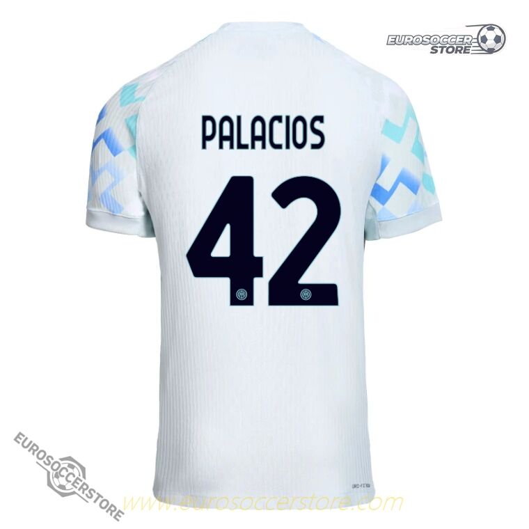 Inter Milan 25-26 Away PALACIOS 42 Jersey (Player Version)