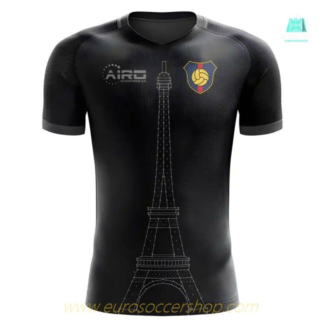 2025-2026 Paris Tower Concept Football Shirt - Womens