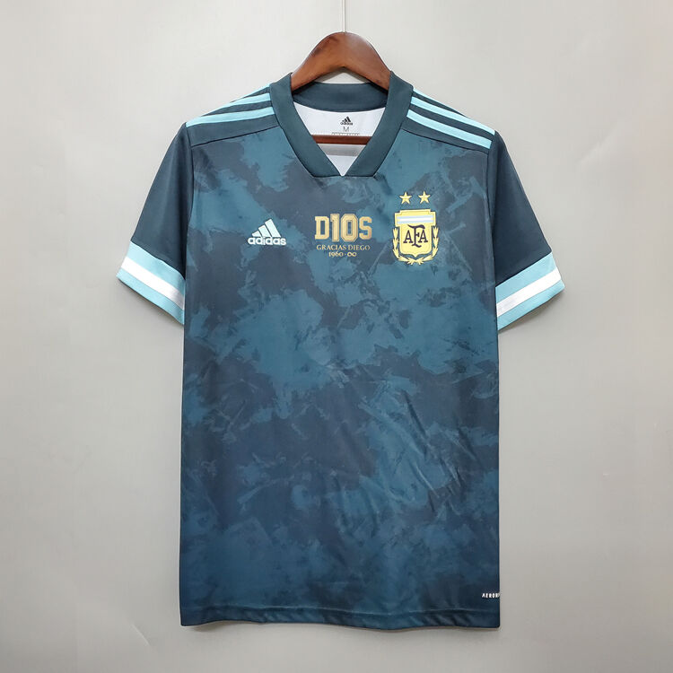 Comfort Fit ARGENTINA SOCCER SHIRT 20-21 MARADONA 10 SOCCER JERSEY