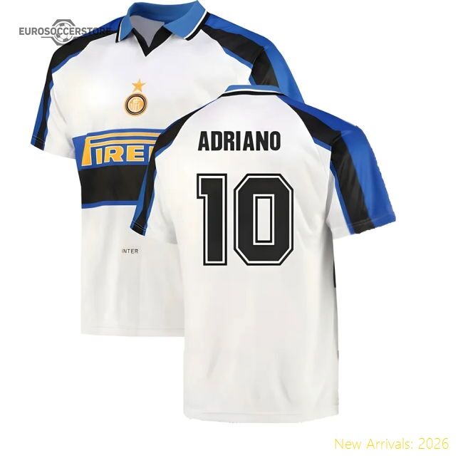 Superior 1996 Inter Milan Away Shirt (adriano 10) - Supporter Edition