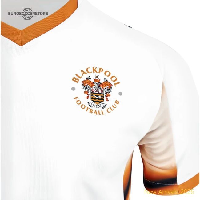 Top-grade 2025-2026 Blackpool Away Shirt (kids) - Collectors Item