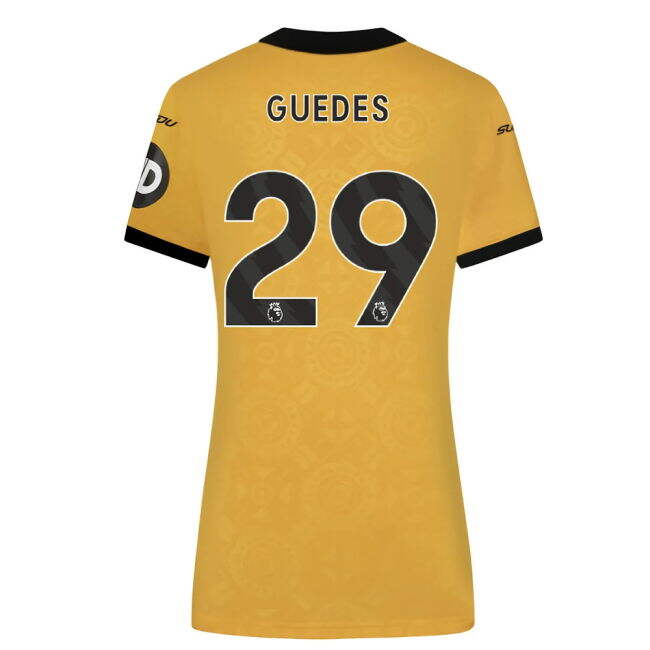 2025-2026 Wolves Home Shirt (Womens) (Guedes 29) - authentic style