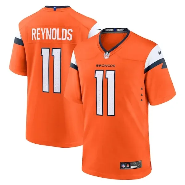 None Game NFL Jersey - Orange | Top-Grade Football Apparel | NFL Footb