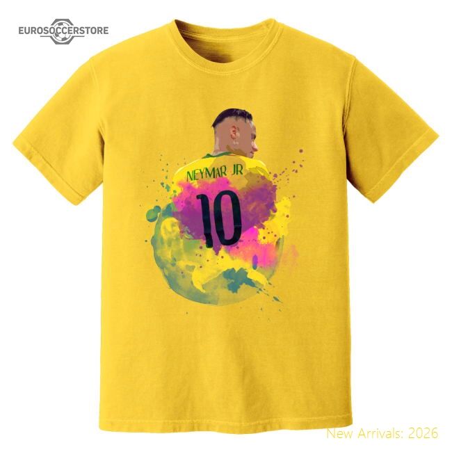 Neymar Brazil T-shirt - High-performance Quick-dry Construction