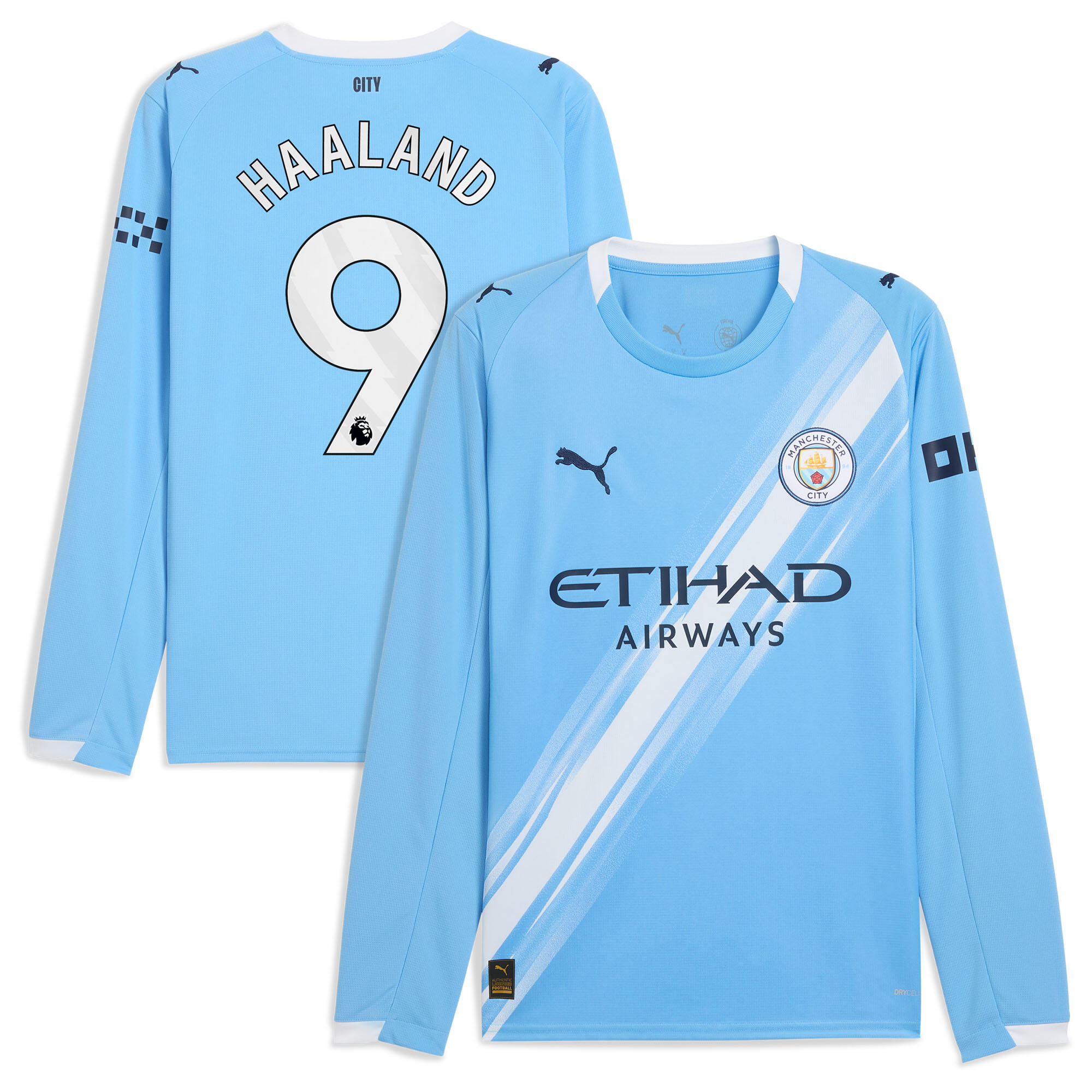 Man City Men's 2025 Authentic Replica - Official Merchandise -