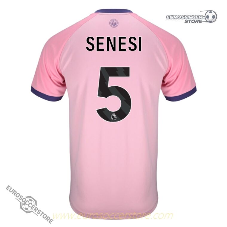 25-26 Season Bournemouth Third SENESI 5 Football Jersey