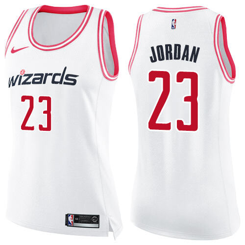 WAS #23 Michael Jordan Performance 2024 Icon NBA Jersey - White