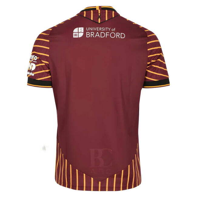 Bradford City official style Home Shirt 2025-2026 (Adult