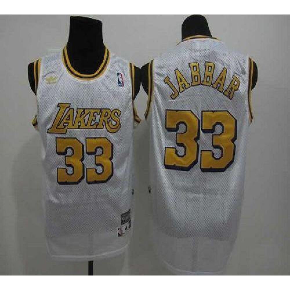 High-Quality Jersey 33 - White - NBA Collection
