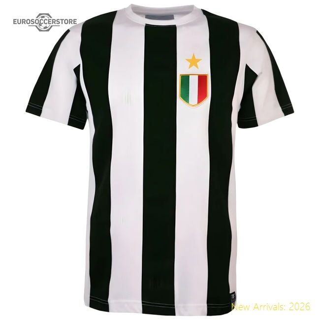 Juve 12th Man Supporter Tee - Blackwhite Stripe - Match Quality