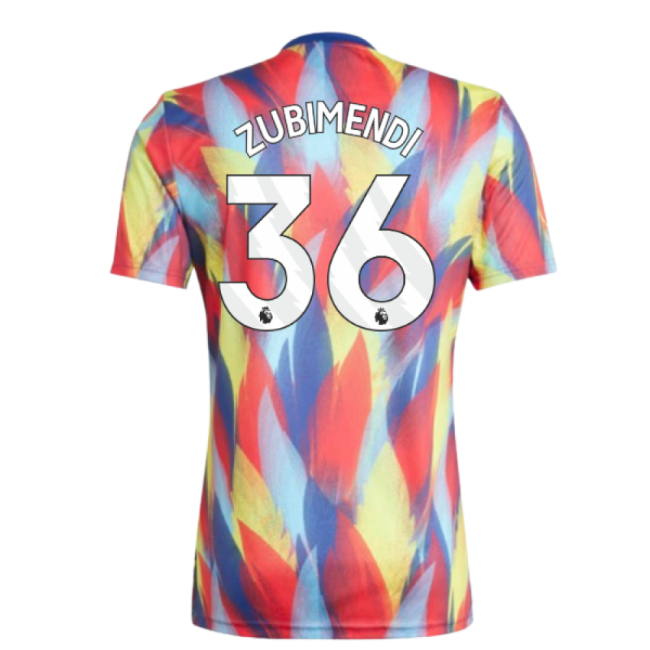 2025-2026 Arsenal Pre-Match Shirt (Victory Blue) (Zubimendi 36) (Ma...