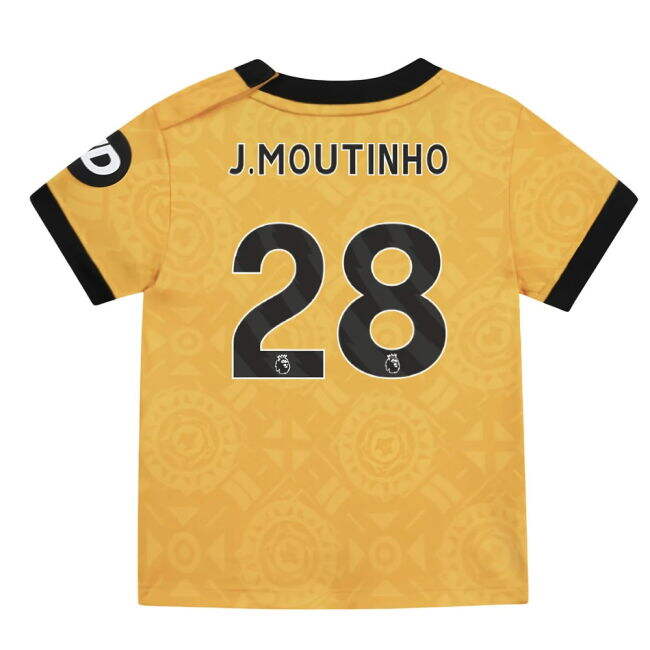 Verified 2025-2026 Wolves Home Baby Kit (J.Moutinho 28)
