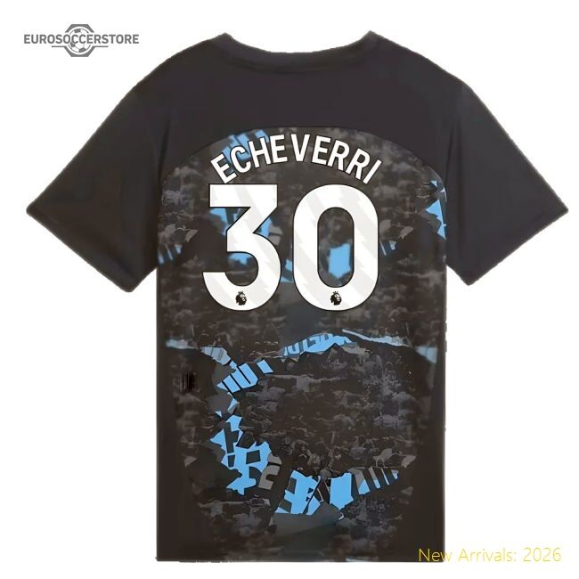 Premium Home Premier League Team Echeverri Jersey 2024-2025 Durable